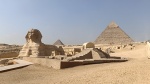 Esfinge y pirámides de Kefrén y Micerinos