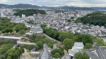 Vista desde el castillo de Himeji