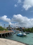 Muelle de pescadores en Santa Cruz
Galapagos, Ecuador, aeropuerto, trasporte, vuelos