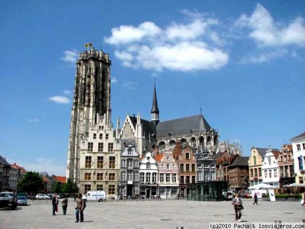 Grote Markt Malinas
Malinas es la ciudad en la que nació el Emperador Carlos V, rey de España, Alemania y de los países Bajos.
