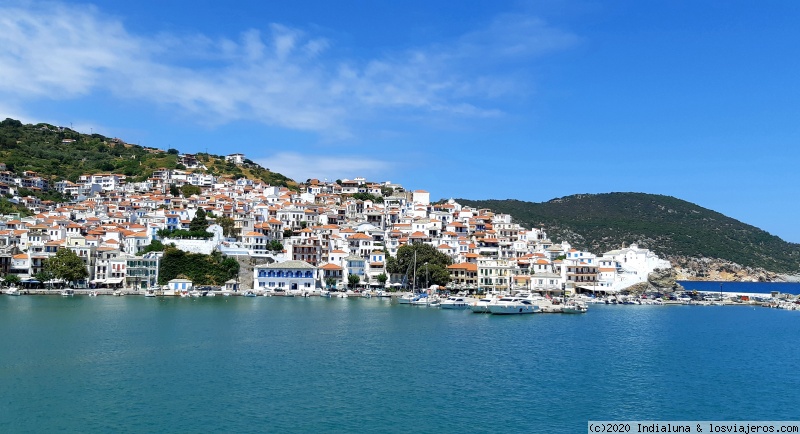 Esporadas 2020: Skopelos, Alonissos y Skiathos, 15 días de slow travel - Blogs de Grecia - Llegada a Skopelos, somos libres (2)
