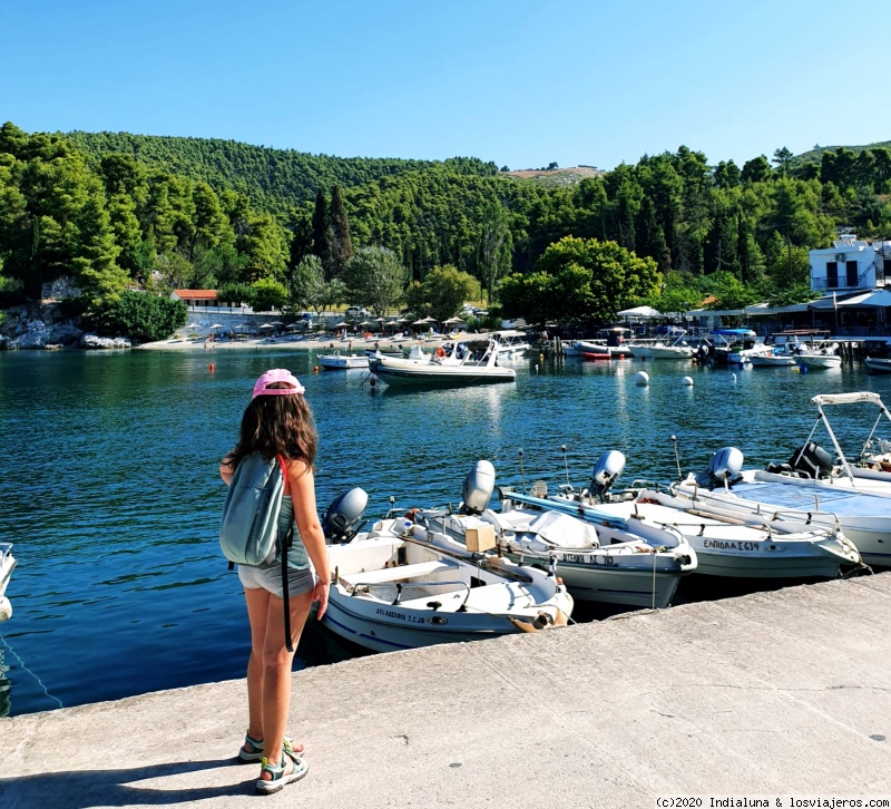Esporadas 2020: Skopelos, Alonissos y Skiathos, 15 días de slow travel - Blogs de Grecia - Llegada a Skopelos, somos libres (6)