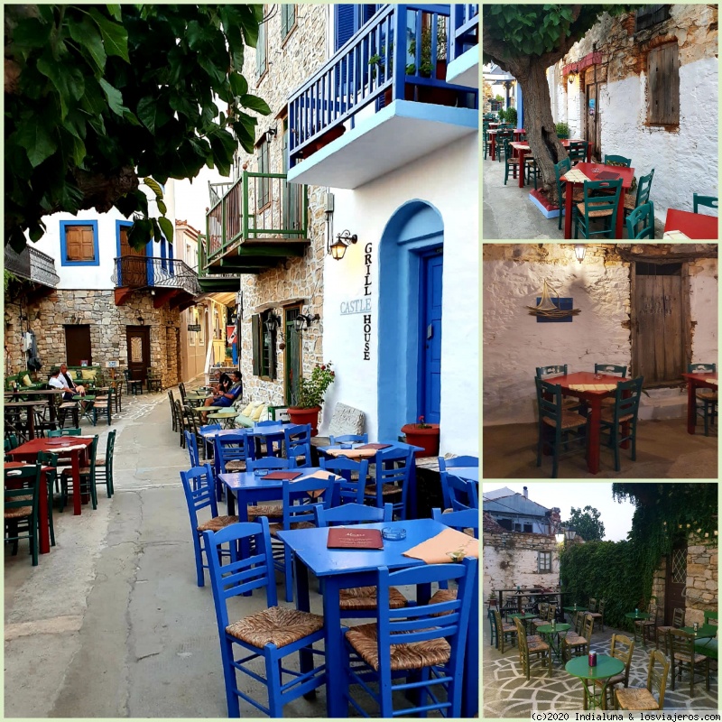 Esporadas 2020: Skopelos, Alonissos y Skiathos, 15 días de slow travel - Blogs de Grecia - Cambio de isla, nos vamos a Alonissos, Chora antigua capital (6)
