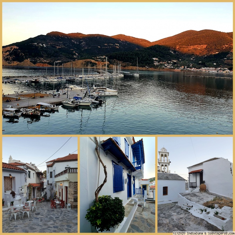 Esporadas 2020: Skopelos, Alonissos y Skiathos, 15 días de slow travel - Blogs of Greece - Último día en Skopelos, la playa del rey y una despedida con buenas vistas (5)