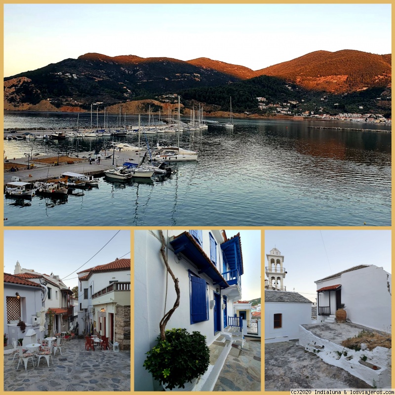 Esporadas 2020: Skopelos, Alonissos y Skiathos, 15 días de slow travel - Blogs de Grecia - Último día en Skopelos, la playa del rey y una despedida con buenas vistas (5)