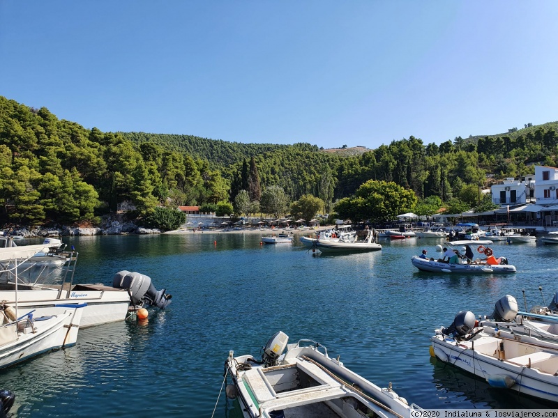 Esporadas 2020: Skopelos, Alonissos y Skiathos, 15 días de slow travel - Blogs de Grecia - Llegada a Skopelos, somos libres (5)