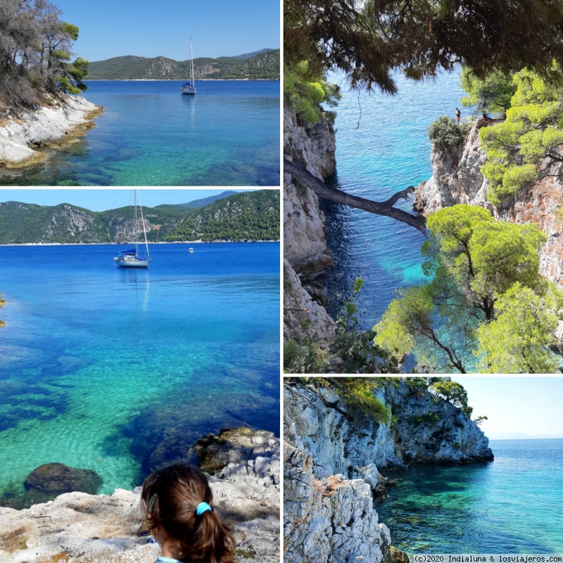 Cabo Amarantos, Agnontas y Limnonari beach, más escenas de película - Esporadas 2020: Skopelos, Alonissos y Skiathos, 15 días de slow travel (3)