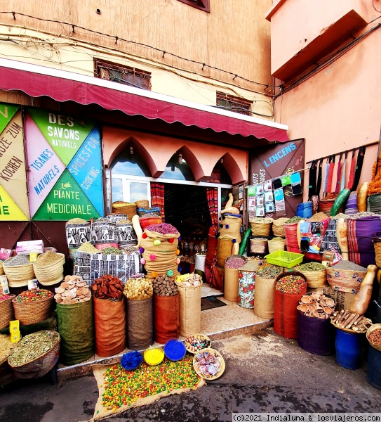 Zoco de Marrakech
Tienda, zoco de Marrakech
