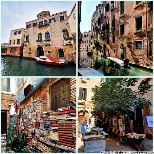 Venecia (Castello)
Sestiere de Castello y libreria Aqua Alta, Venecia
