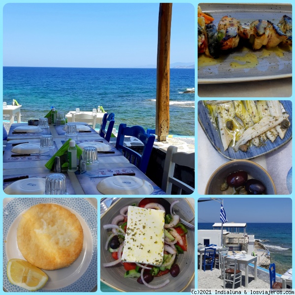 Taberna Medusa, Milos
Taberna de pescado en el pueblecito de Madrakia, Milos
