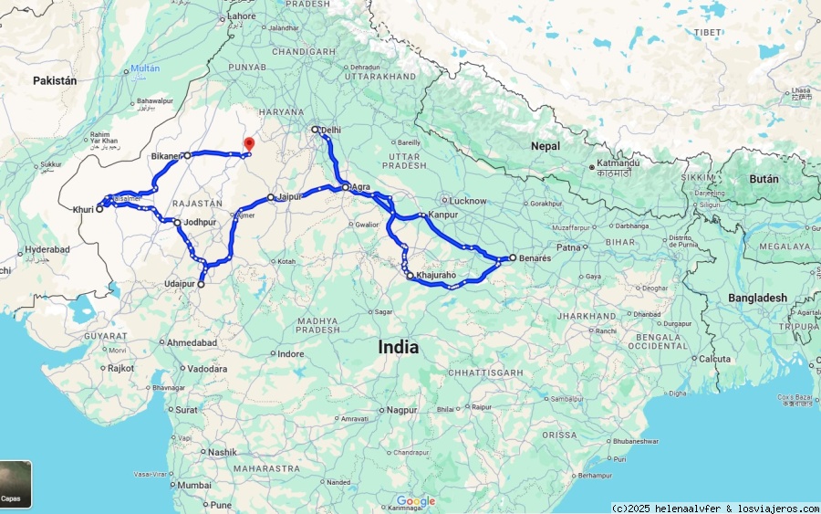 Guías de viaje para India y/o Nepal