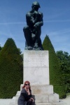 El Pensador, de Rodin, París