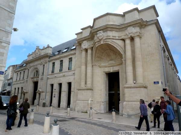 La Coursive.- La Rochelle (Francia)
Primitivo convento carmelita, posterior mercado de pescado y actual Teatro Nacional de La Rochelle 