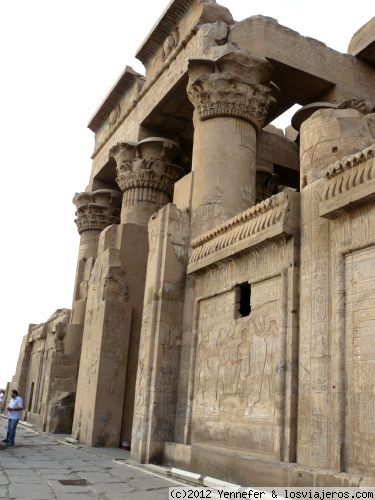 Templo dedicado a Sobek y Haroeris. Egipto
Otra vista del templo de Kom Ombo o Sobek y Haroeris
