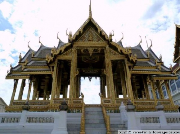 Aphorn Phimok Prasat Pavilion.- Bangkok
Pabellón dentro del recinto del Gran Palace en Bangkok
