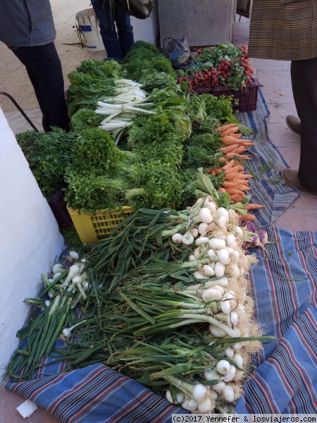 Puesto Verduras en el zoco. Djerba - Túnez
Verduras frescas en Djerba
