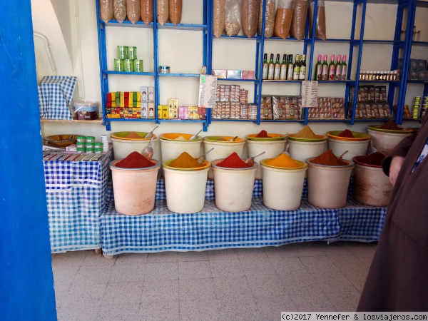 Zoco de D'Jerba - Tunez
Llamativos colores en un puesto de la Medina
