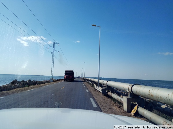 Carretera Djerba a Túnez
Carretera romana que une la isla de D'jerba con el continente
