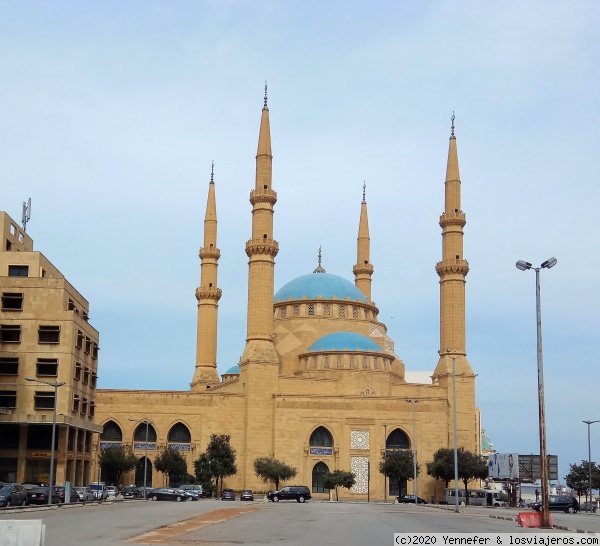 Mezquita Mohammad al Amin. Beirut
También llamada mezquita Azul
