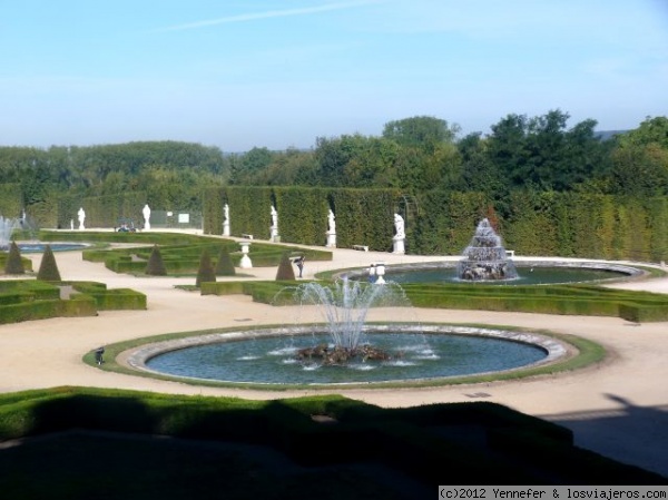 Jardines de Versailles. Francia
Vista de los extensos jardines de Versailles. Francia
