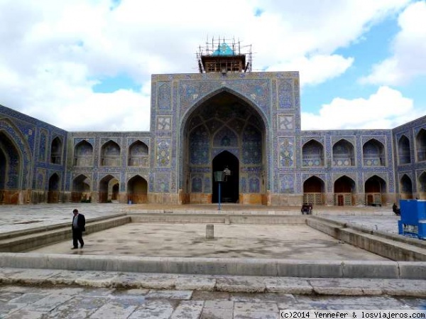 MEZQUITA DEL IMAN. ISFAHAN (IRÁN)
Patio de la mezquita del Imán
