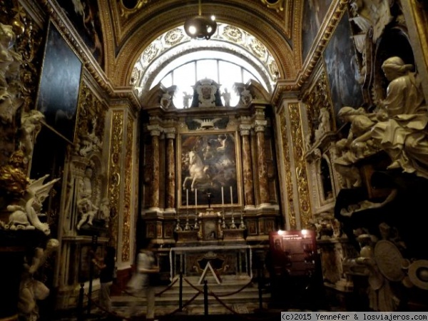 Co-Catedral de San Juan. Valeta (Malta)
Capilla de la Lengua de Aragón
