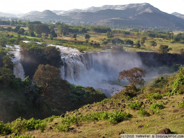 Cataratas Nilo Azul - Etiopía
Cataratas Nilo Azul en Tiss Isat - Etiopía
