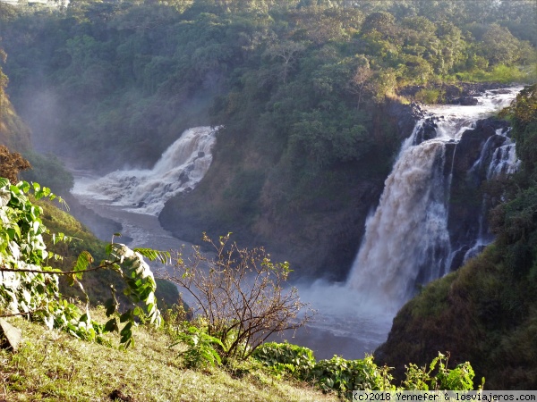 Cataratas del Nilo Azul
Dos caídas pequeñas de las cuatro que forman las Cataratas Nilo Azul - Etiopía
