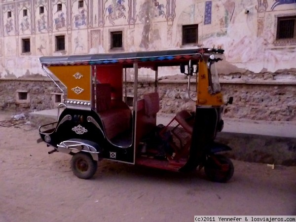 Tuk-Tuk para los domingos.- India
Transporte muy común en la India
