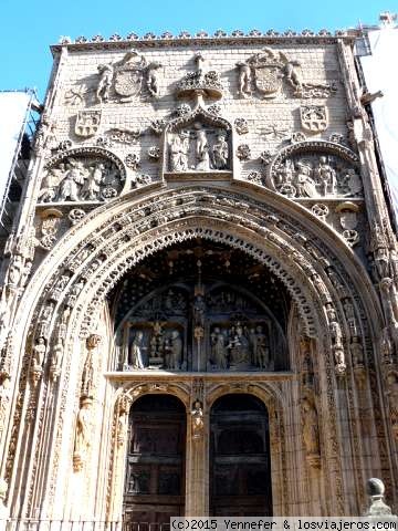 Iglesia de Santa Maria de Aranda de Duero
Pórtico de la iglesia de Santa Maria de Arada de Duero. Siglos XV y XVI
