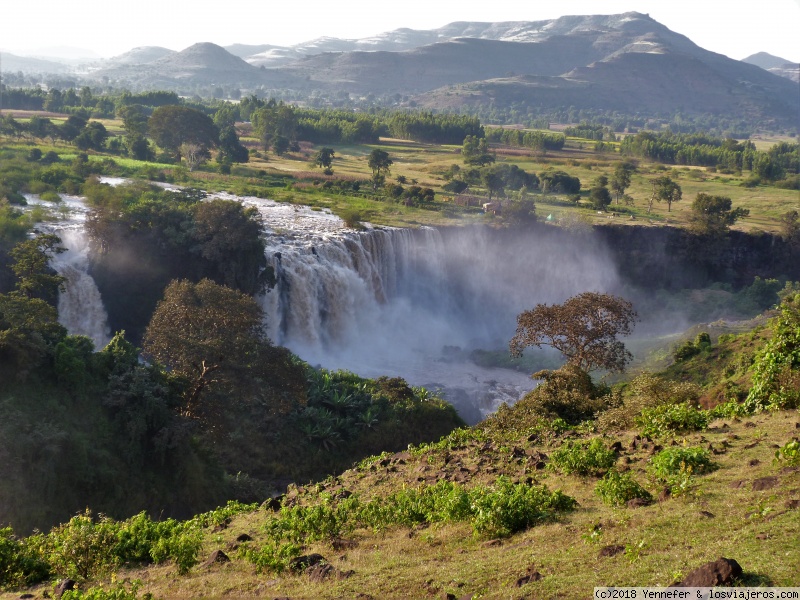 Cataratas Nilo Azul o Tiss Abay - Norte y Sur de Etiopía en otoño (2)