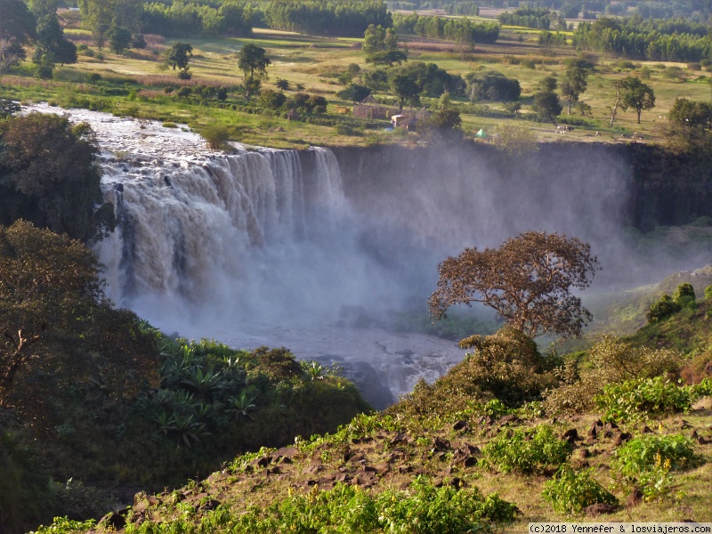 Cataratas Nilo Azul o Tiss Abay - Norte y Sur de Etiopía en otoño (3)