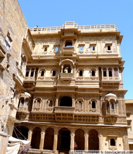 Patwon-Ki-Haveli.- Jaisalmer (India)
Una de las havelis mas famosas de Jaisalmer (India)
