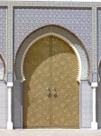 Fez detail door .-