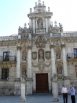 Detalle de la fachada Universidad de Valladolid