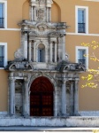 Detalle puerta entrada Monasterio del Prado.-Valladolid