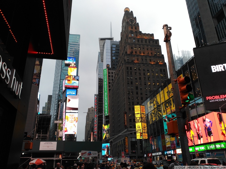 Viajar de libre Nueva York 2017 - Blogs de USA - DIA 1-LLEGADA-TIMES SQUARE (1)