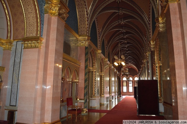Parlamento de Budapest
Interior del parlamento
