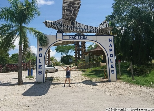 Entrada al parque
Entrada que según dicen es la original
