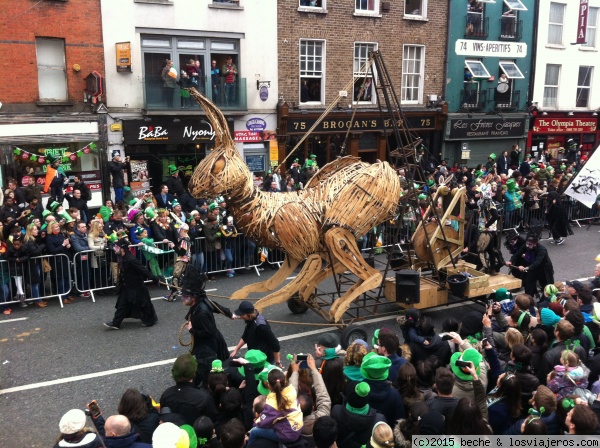 St. Patrick's Day
St. Patrick's Day Festival 2015, Dublín (Fiesta Nacional de Irlanda). Detalles del desfile.
