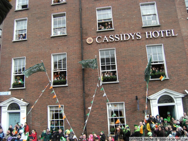 St. Patrick's Day
St. Patrick's Day Festival 2015, Dublín (Fiesta Nacional de Irlanda). Detalles del desfile.
