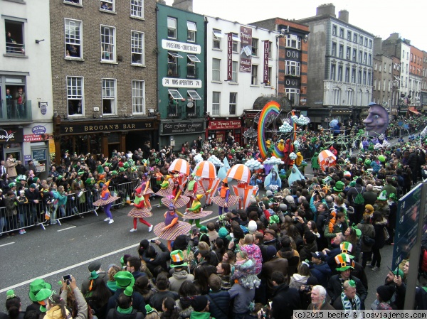 St. Patrick's Day
St. Patrick's Day Festival 2015 Dublin (Fiesta Nacional de Irlanda). Detalle del desfile.
