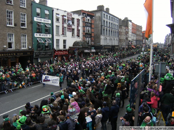 St. Patrick's Day
St. Patrick's Day Festival 2015 Dublin (Fiesta Nacional de Irlanda). Detalle del desfile. Albany Marching Falcons, New York, USA
