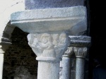 Capitel Lavaudieu - Auvernia
Capitel, Lavaudieu, Auvernia, Detalle, capitel, claustro