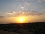 Puesta de sol Desierto Jaisalmer