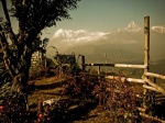 Sarangkot, vista de la cordillera del Annapurna.