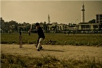 Cricket en Kathmandu.