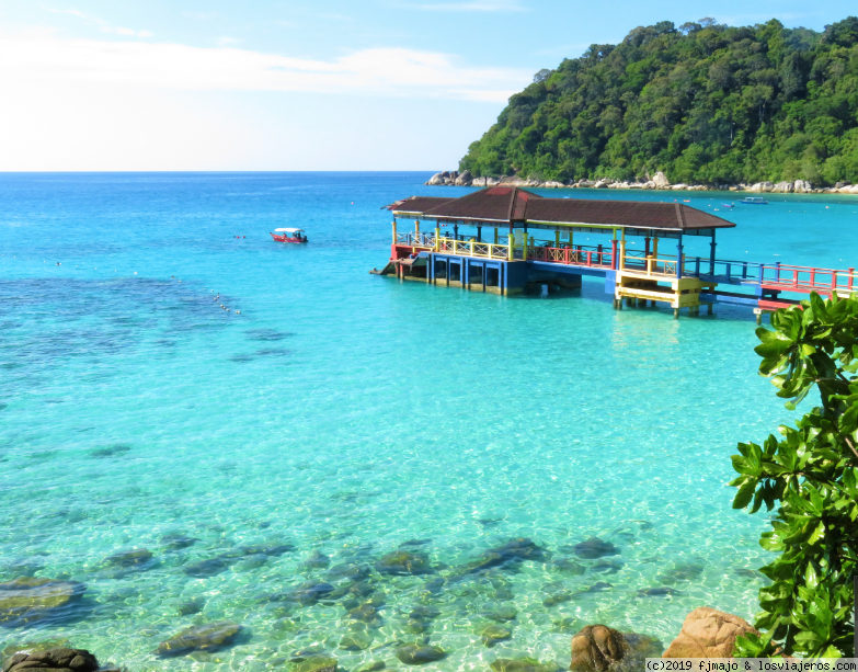 PERHENTIAN BESAR: PIR BEACH. - Singapur, Borneo y Malasia (3)