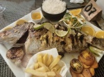 Pescado de arrecife al grill