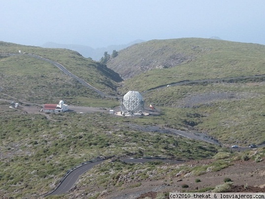 Observatorio Astronomico Roque de Los Muchachos
Observatorio Astronomico de Roque de Los Muchachos en la isla canaria de La Palma (Instituto Astronomico de Canarias)
